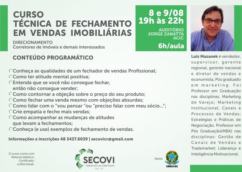 SECOVI SUL/SC - Sindicato da Habitao -